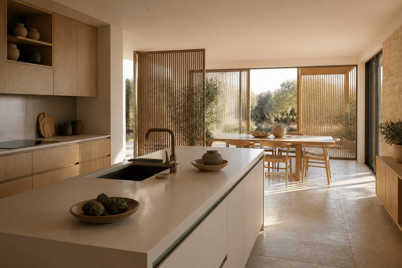 Intérieur fictif : Villa des Pins